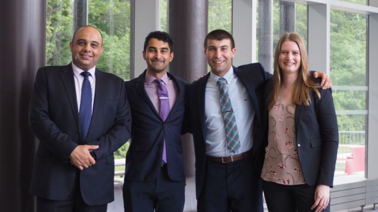 The Tenomix team, the winners of the ninth annual Synapse Life Science Pitch Competition